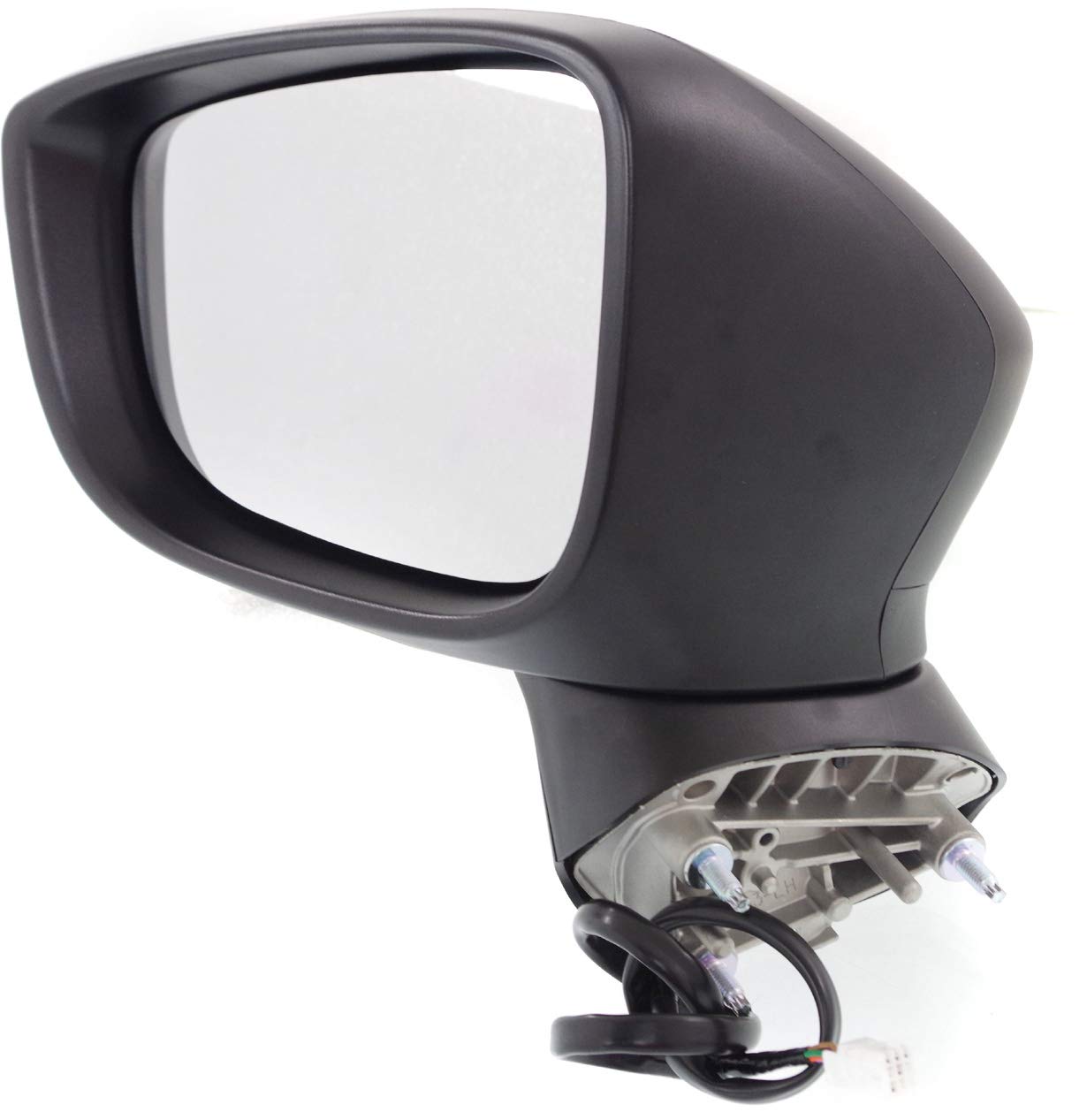 Kool Vue Driver Side Power Non-Heated Mirror For Mazda 3 3 Sport 2014-2016 With Signal Light; Without Blind Spot Monitor Paintable Sedan