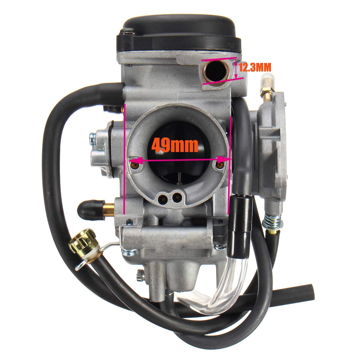 FanzKo YFM400 Carburetor for Yamaha Big Bear 400 (2000-2004) with Air Filter - Durable Performance for 2WD & 4WD Models