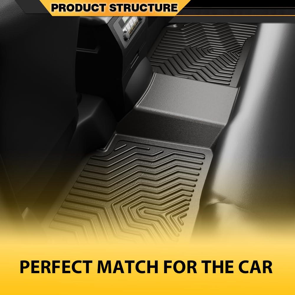 G-PLUS TPE Floor Mats,Compatible with Toyota Corolla/Linerrix 2009-2013 Floor Liners All Weather Full Cover Protection 1st & 2nd