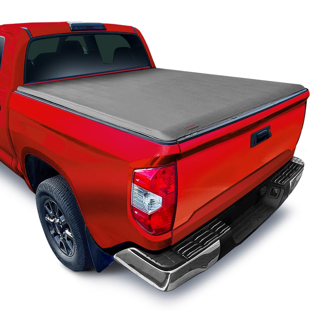 Maxmate Soft Roll-Up Truck Bed Tonneau Cover Compatible With 2024-2025 Toyota Tacoma | 5' (60'') Bed | Tct169204