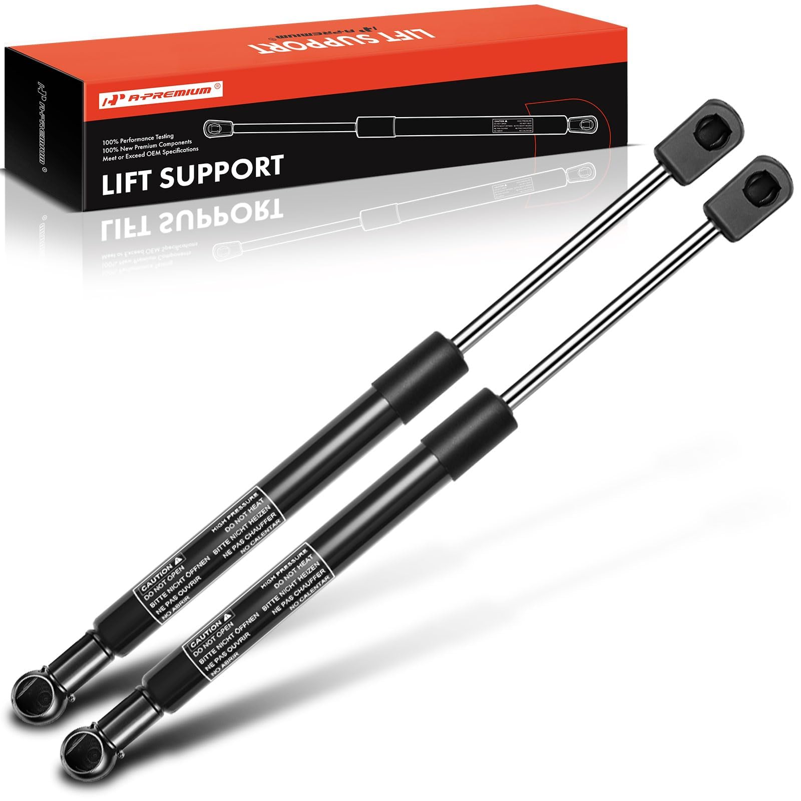 A-Premium Convertible Cover Lift Supports Shock Struts Compatible With Select Chevrolet Models - Corvette 2005-2013, Stowage Com