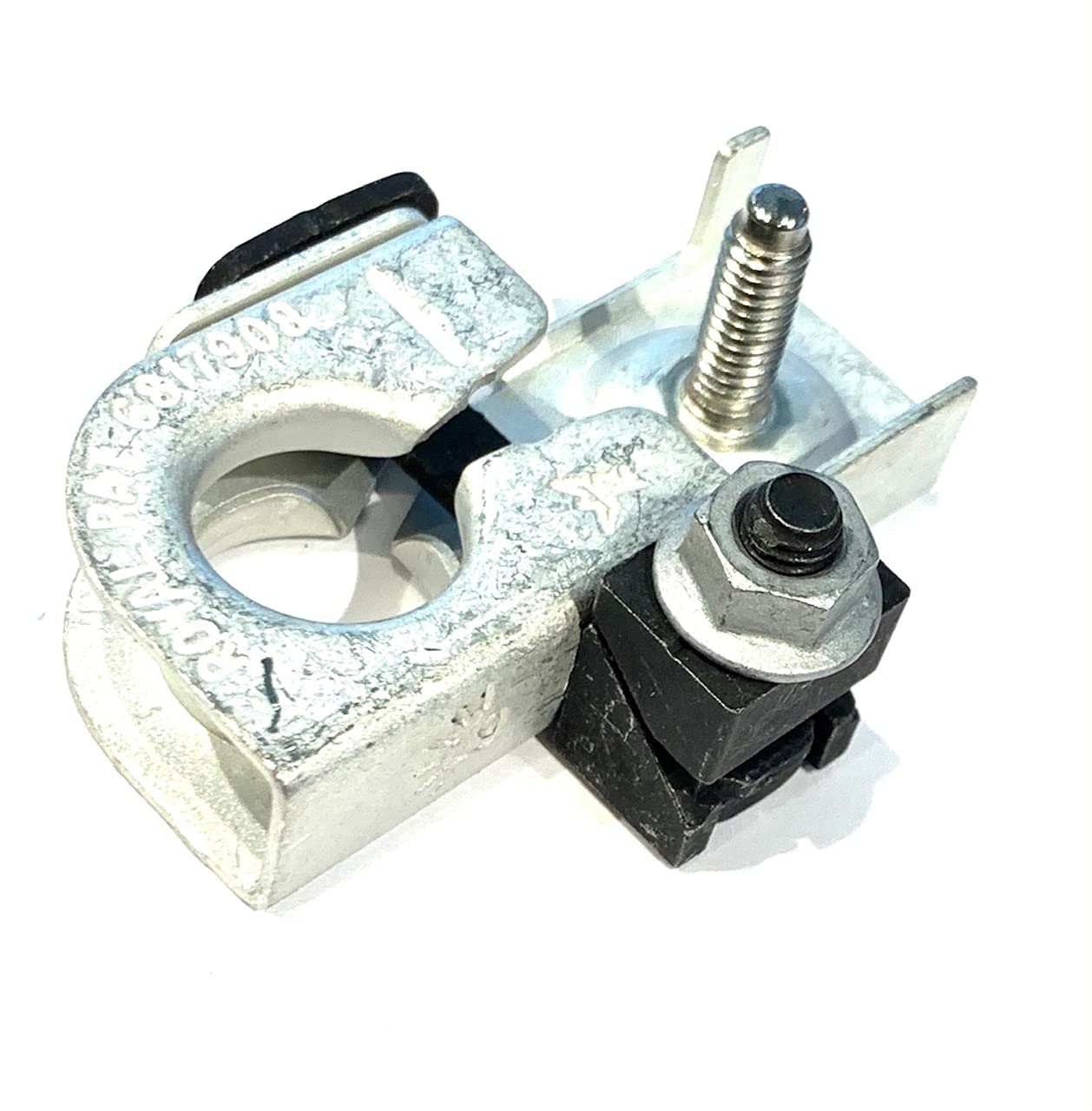 EAPP BT4Z-14450-BA Negative Battery Terminal Clamp, Alloy Steel, Black
