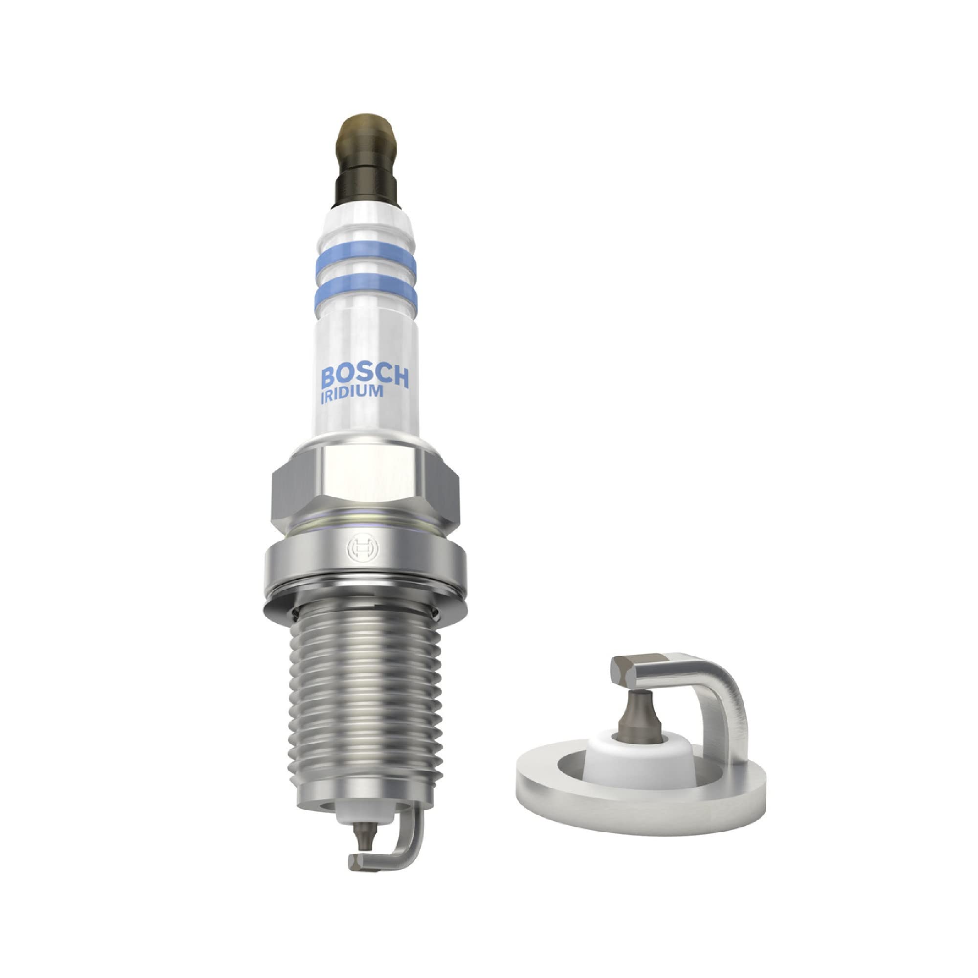 Bosch FR7KI332S Iridium Spark Plug - Fine Wire Design, Single Unit