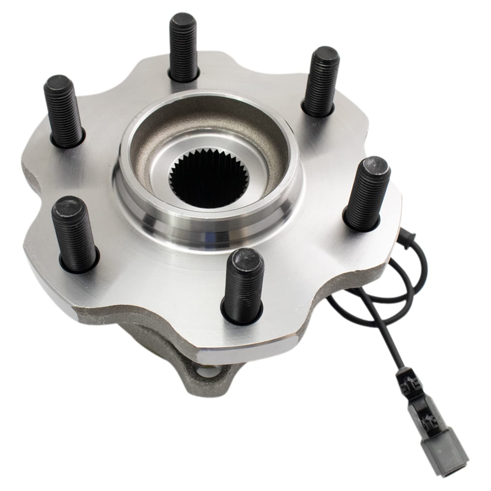 Trq Rear Wheel Bearing & Hub Assembly With Abs Sensor Compatible With 2011-2013 Infiniti Qx56 2014-2022 Qx80 2017-2022 Nissan Ar