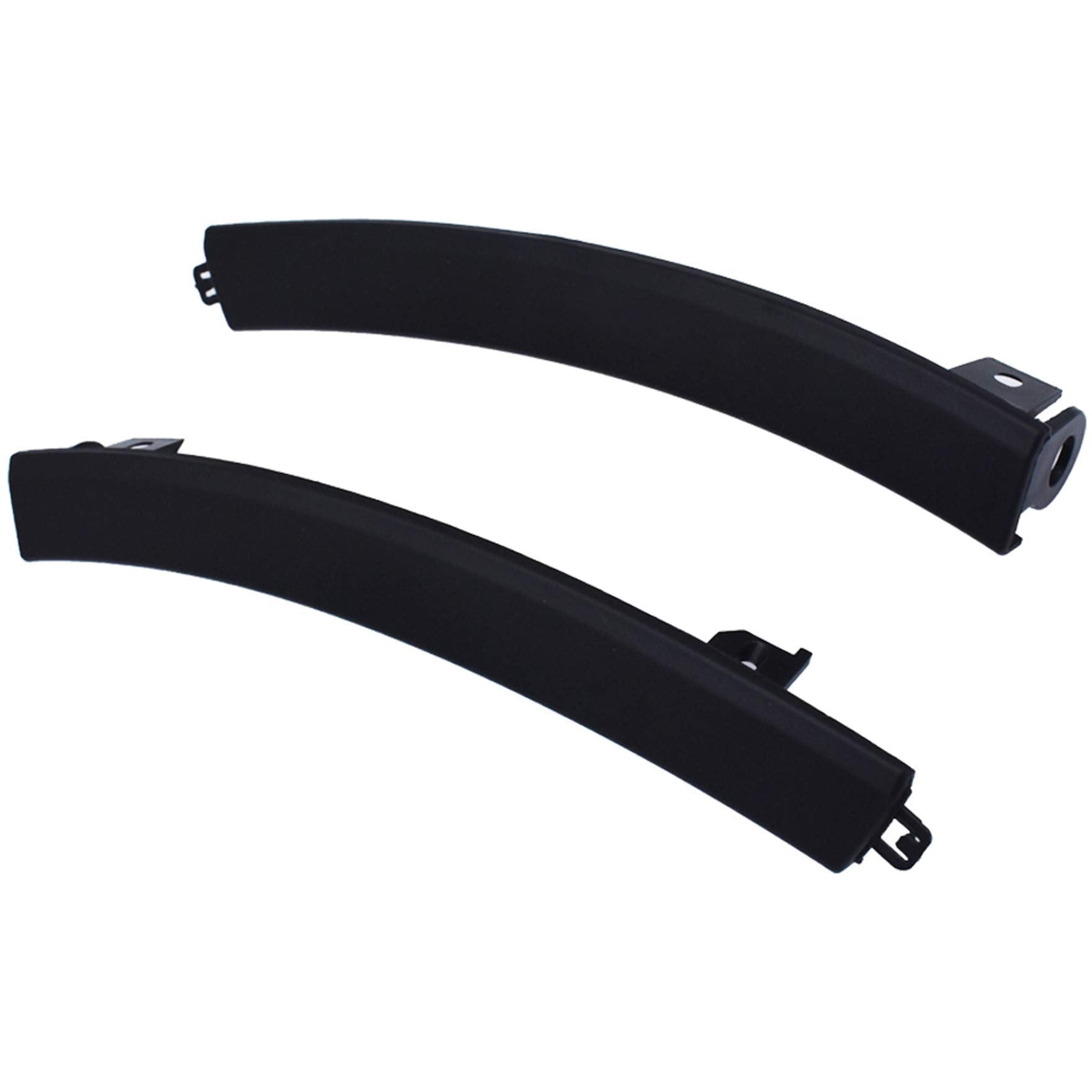 Waltyotur Bumper Filler Set for CRV 2007-2011 - Front Left & Right, Black, ABS Material, Models 71108SWA000, HO1088114