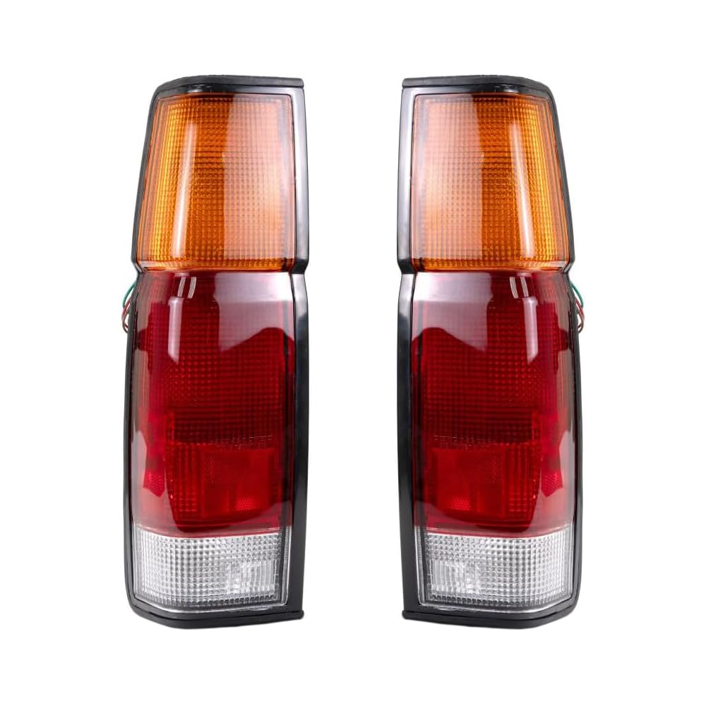 EPIC LIGHTING Halogen Replacement Spec Tail Lights Compatible with NIS.SAN 86-94 D21 95-97 PICKUP [ NI2800103 NI2801103 B655501G