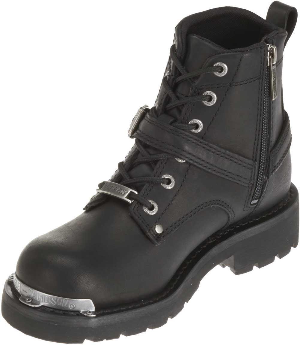 Harley-Davidson Footwear Women's Becky Motorcycle Boot, Black, 6.5