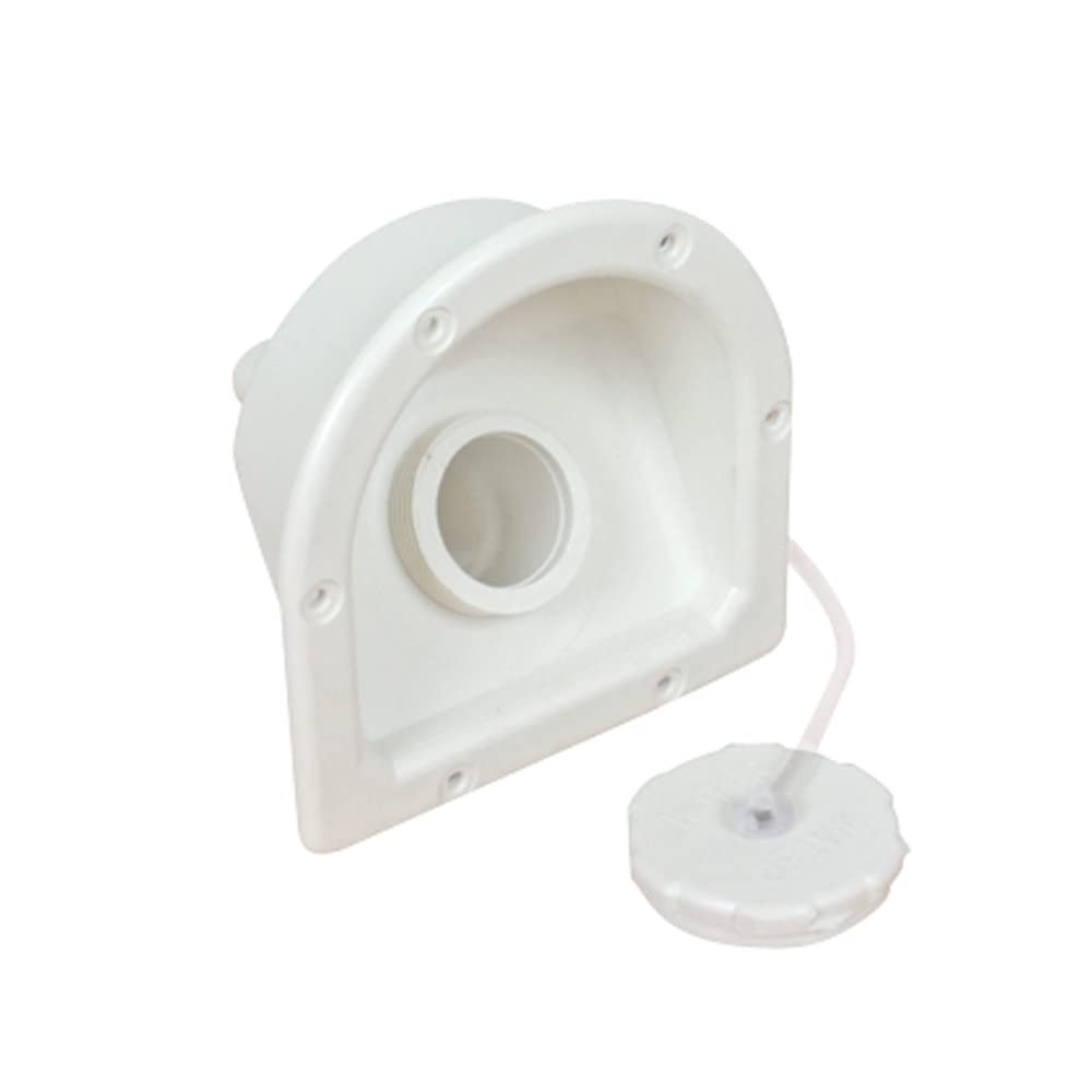 Camco 37221 Polar White Rv Recessed Water Fill Replacement