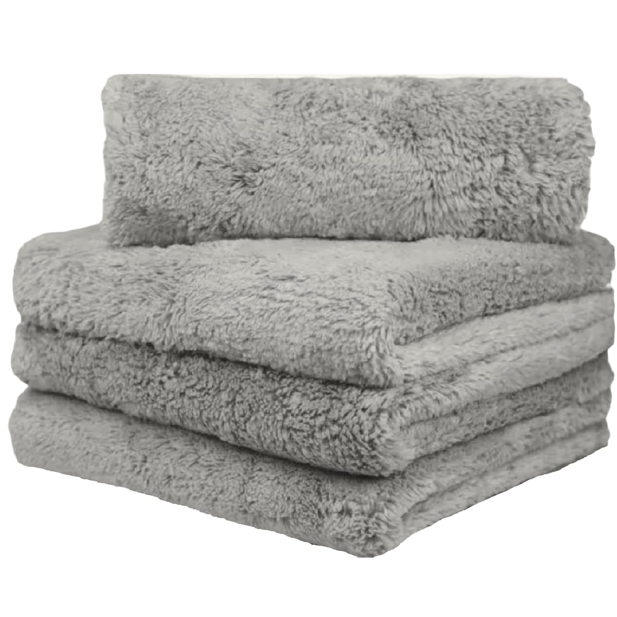 Caronix 600GSM Microfiber Cloth for Car  Ultra Soft  Edgless & Dual Sided Microfiber Cleaning Cloth  Lint & Streak Free Car C