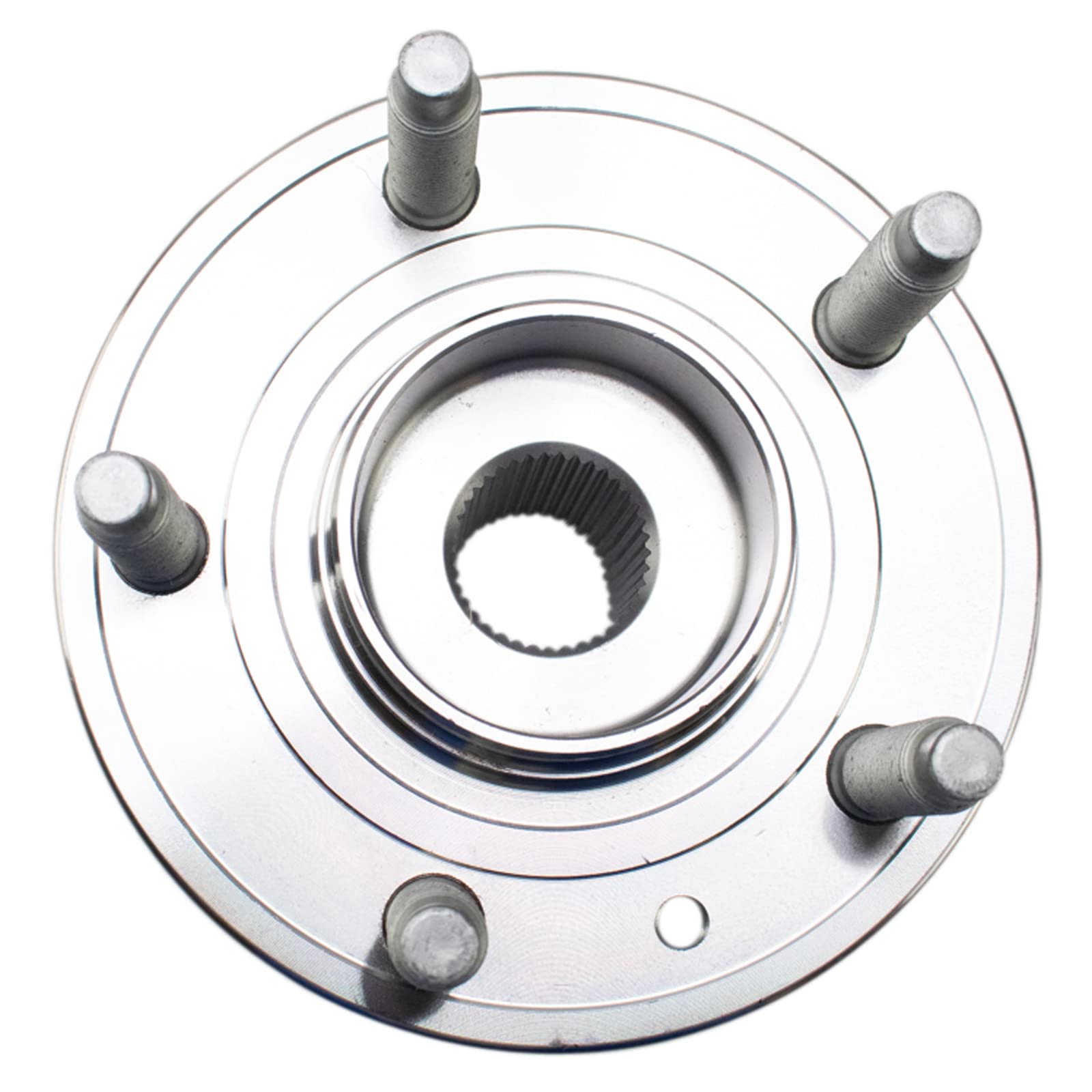Trq Front Wheel Hub Bearings Assembly Set Compatible With 2013-2019 Ford Explorer