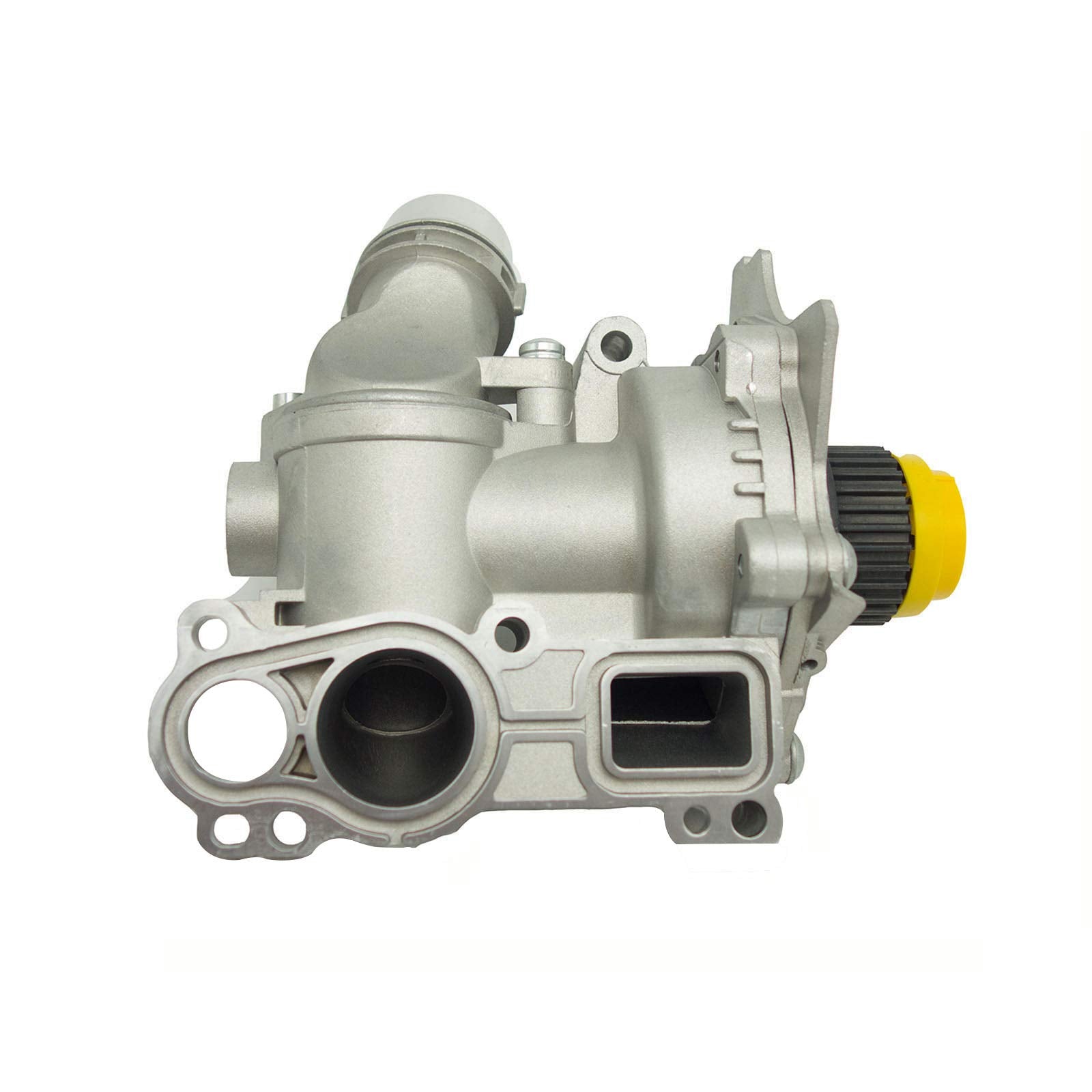 Aluminum Water Pump With Belt Compatible with for Audi A3 A4 TT For VW Tiguan Jetta Golf GTI Eos Beetle CC 2.0T TSI