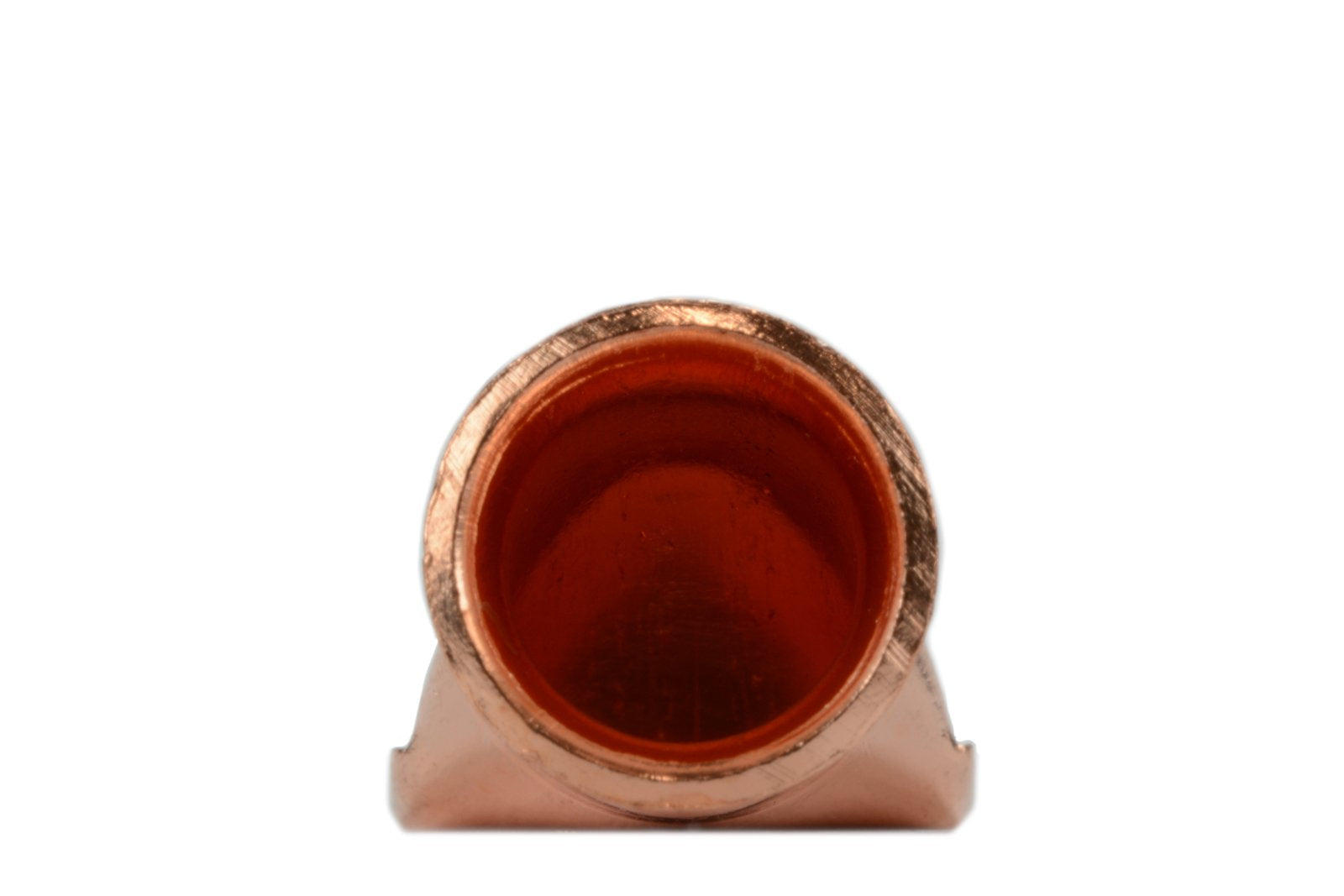 Temco 50 Pack Bare Copper Welding Battery Cable Ends, Lugs Terminal 1 Awg 5/16 '' Hole (6 Awg To 1/0 Awg Options Available)