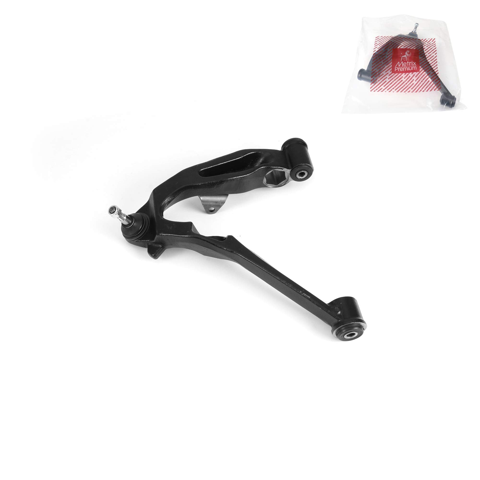 Metrix Premium Chassis Parts - Front Left Lower Control Arm W Ball Joint & Bushing Assembly Fits 01-06 Chevrolet Silverado 3500,