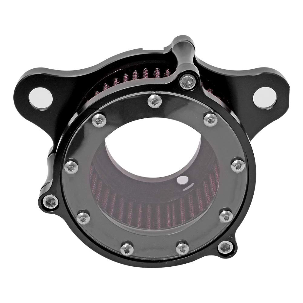 Air Cleaner Intake Filter System Kit Compatible With Harley Davidson Sportster Xl883 Xl883N Xl883R Xl883P Xl1200 Xl1200L Xl1200X