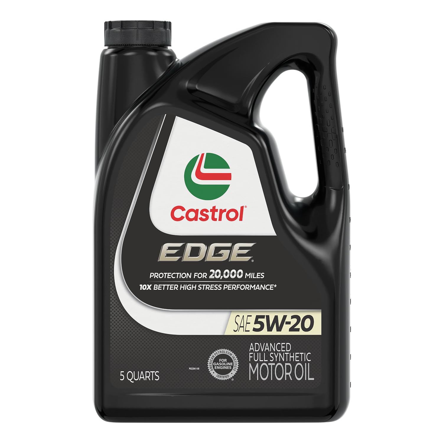 Castrol EDGE 5W20 Advanced Full Synthetic Motor Oil, 5 Quarts