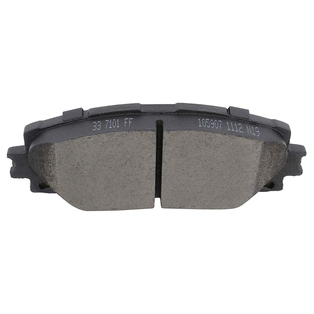 Cciyu D1184 D1423 Front & Rear Ceramic Brake Pads Set Fit For 11-16 For Lexus Ct0H,10-15 For Toyota Prius,15-18 For Toyota Prius