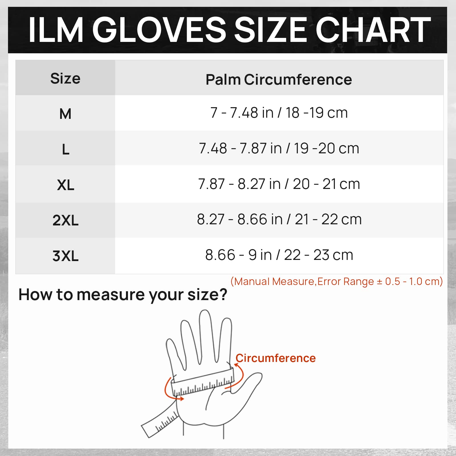 ILM Air Flow Leather Motorcycle Gloves - XXL, White-Long, Model GRC01L for Men & Women - Durable, Comfortable Riding Gear
