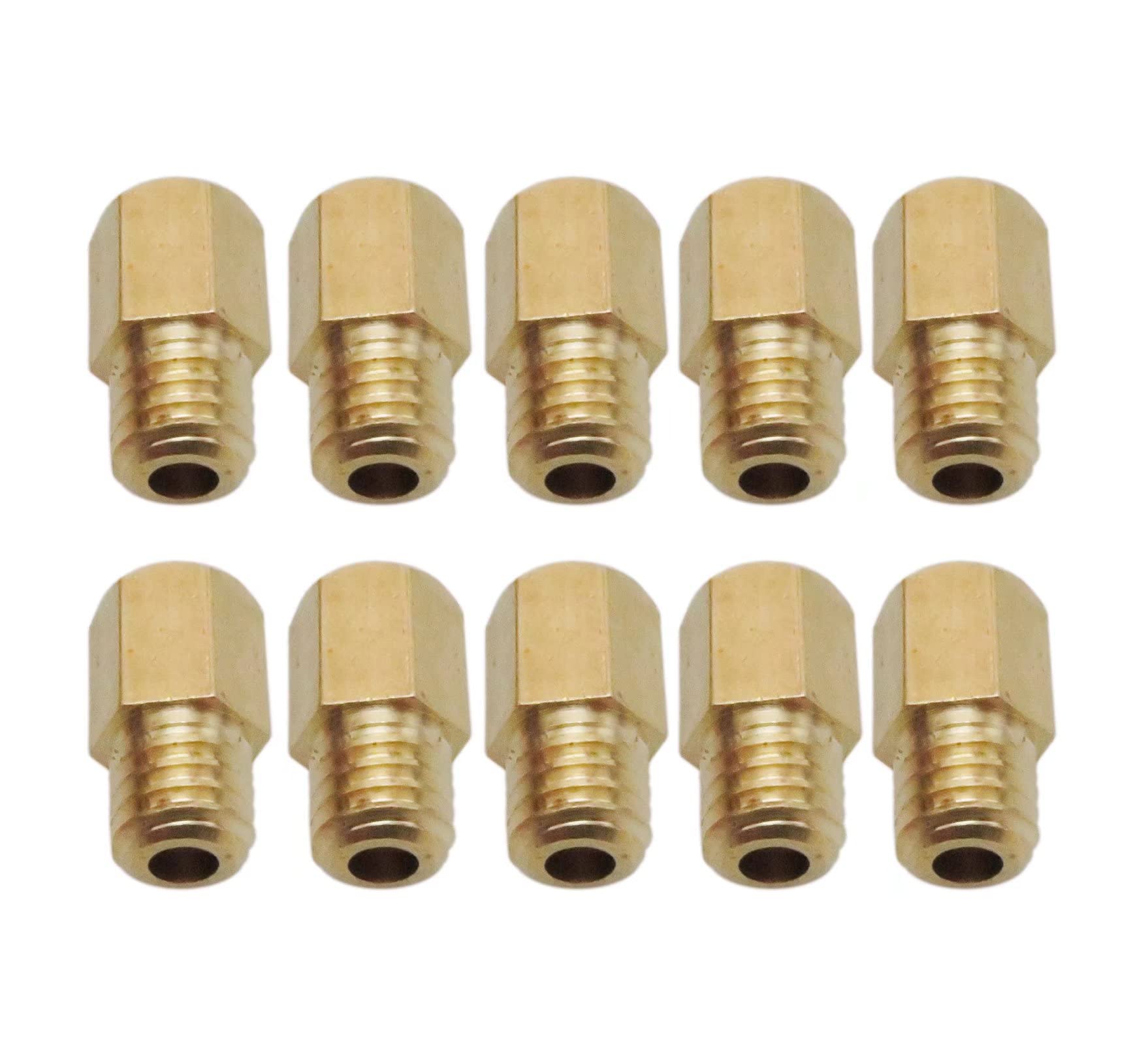 Set Of 10 Hex Type Main Jets For Mikuni Vm/Tm/Tmx Carburetor 410-500
