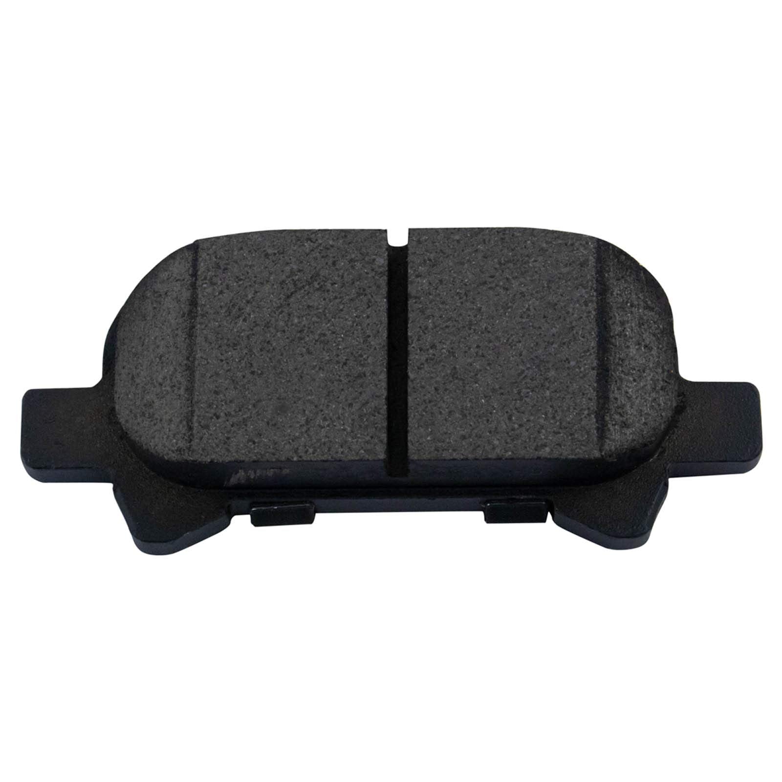 Trq Rear Brake Pad & Rotor Kit Brake Pads Brake Rotor Ceramic Premium G-Coated Compatible With 2005-2007 Toyota Avalon 2002-2006