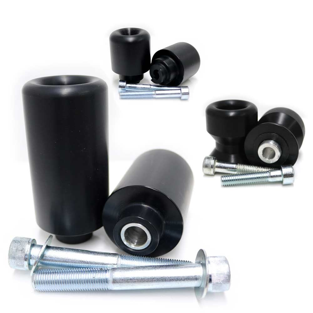 Shogun Honda Cbr600Rr Cbr600 Cbr 600 Rr 2009 2010 2011 2012 Black Complete Frame Slider Kit Includes Frame Sliders Swing Arm Spo