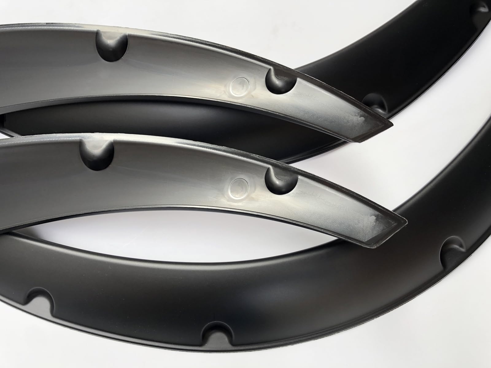 4Pcs 3.1''/80mm Universal Car Wheel Fender Flares Durable Polyurethane Extra Wide Auto Car Body Kit