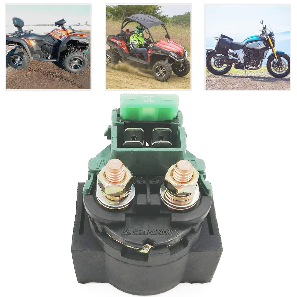QYMOTO CFMOTO Starter Solenoid Relay for CForce ZForce 500 X5 X6 Z5 Z6, Motorcycle 650NK,650TR,Replacement 9010-150310-10001(201