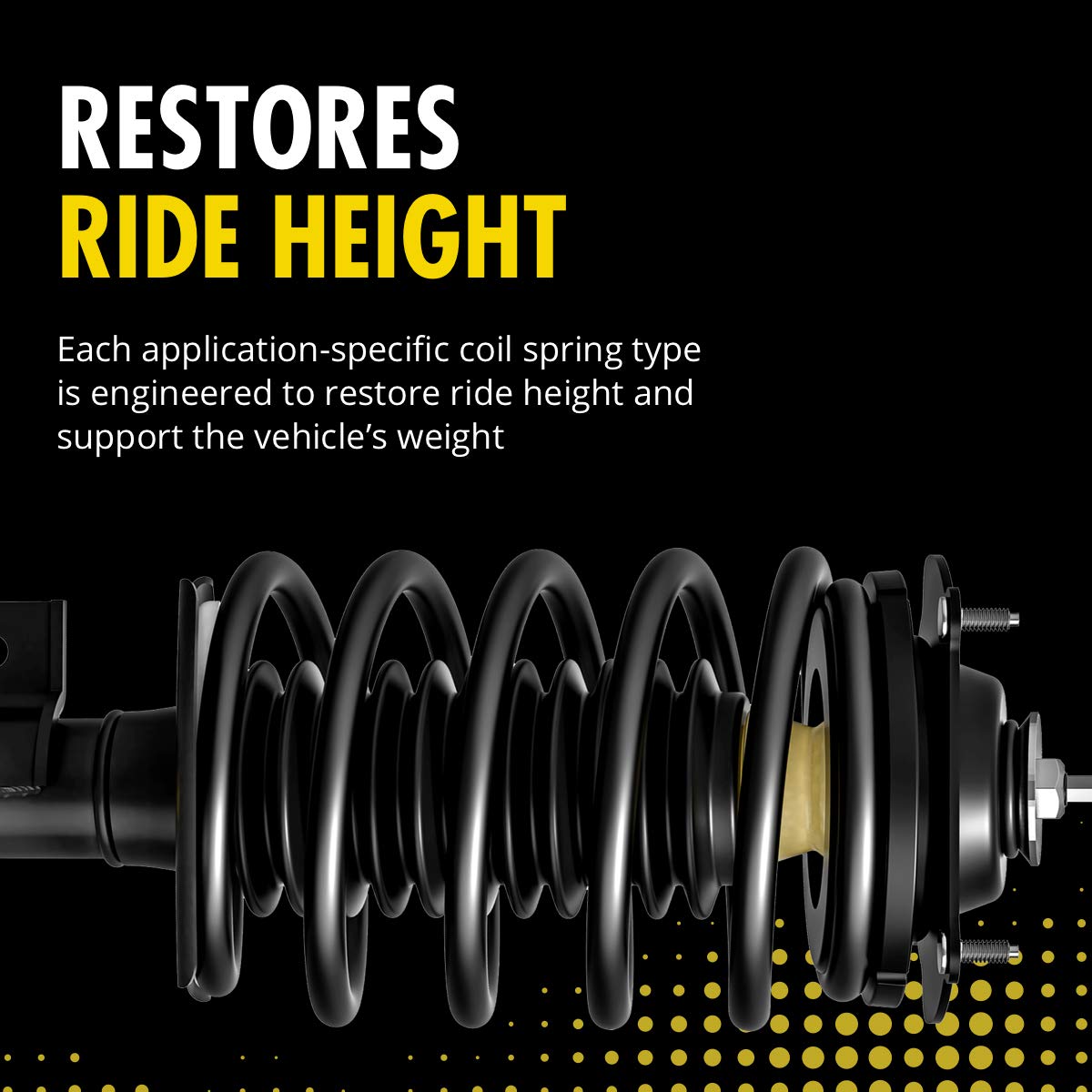 Monroe Quick-Strut 172311 Suspension Strut And Coil Spring Assembly For Volkswagen Jetta