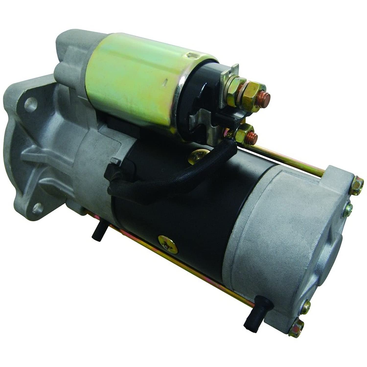 Parts Player New Starter for Bobcat Skid Steer Loader S175 S185 S250, 12V CW, 11 Tooth, Metal, Compatible with 6676957, 6685190