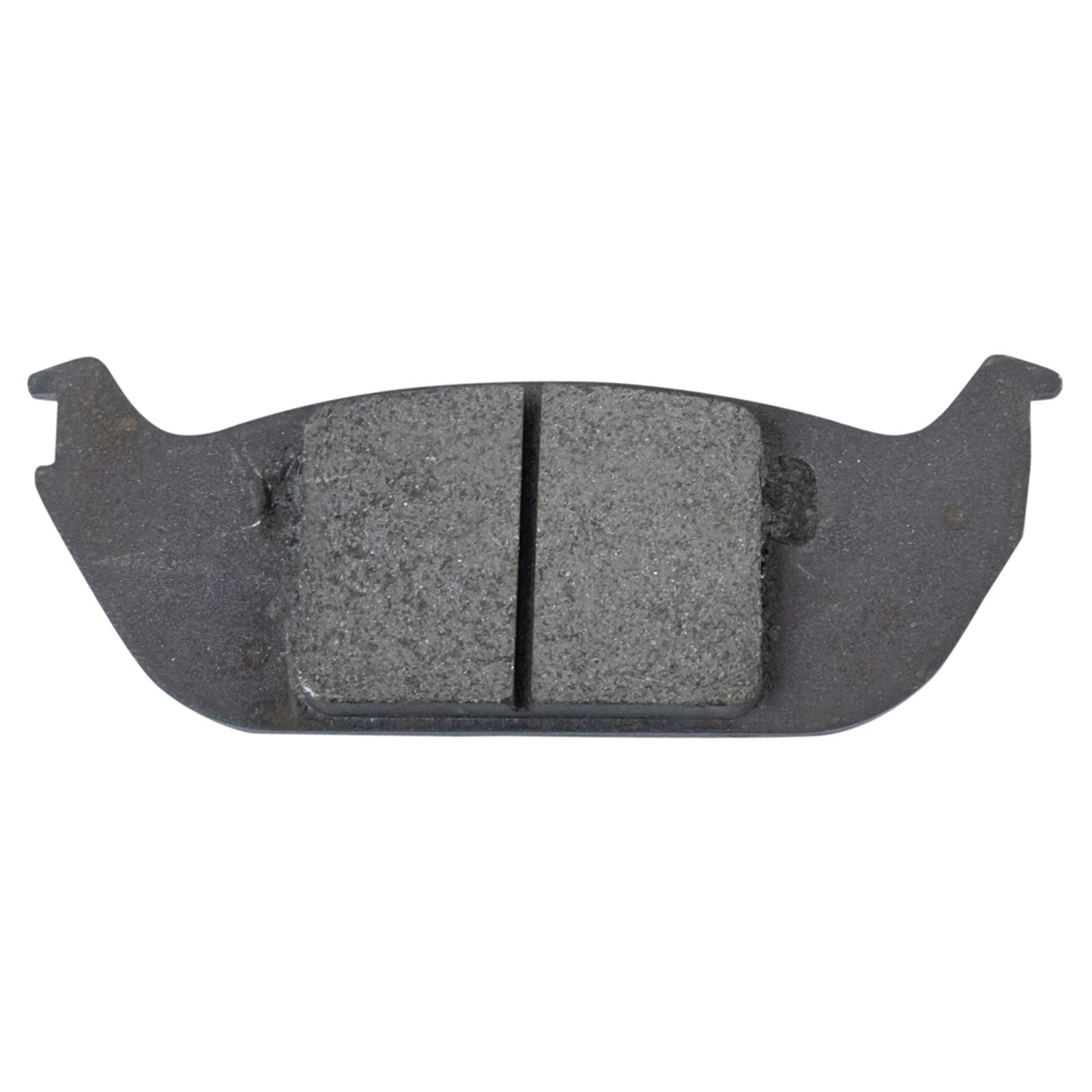 Trq Rear Brake Pad & Rotor Kit Brake Pads Brake Rotor Parking Brake Shoe Set Ceramic Compatible With 2003-2005 Lincoln Aviator