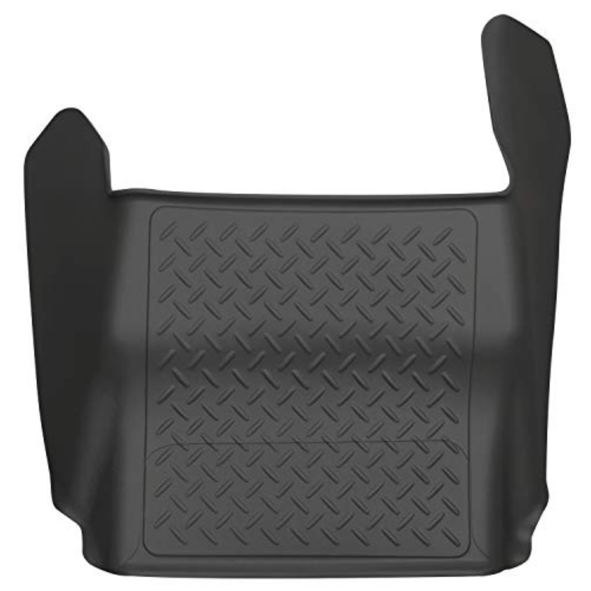 Husky Liners Weatherbeater Floor Mats | Fits 2009-2014 Ford F-150 All Cabs W/Out Manual Shifter | Center Hump, 1-Pc Black - 8342