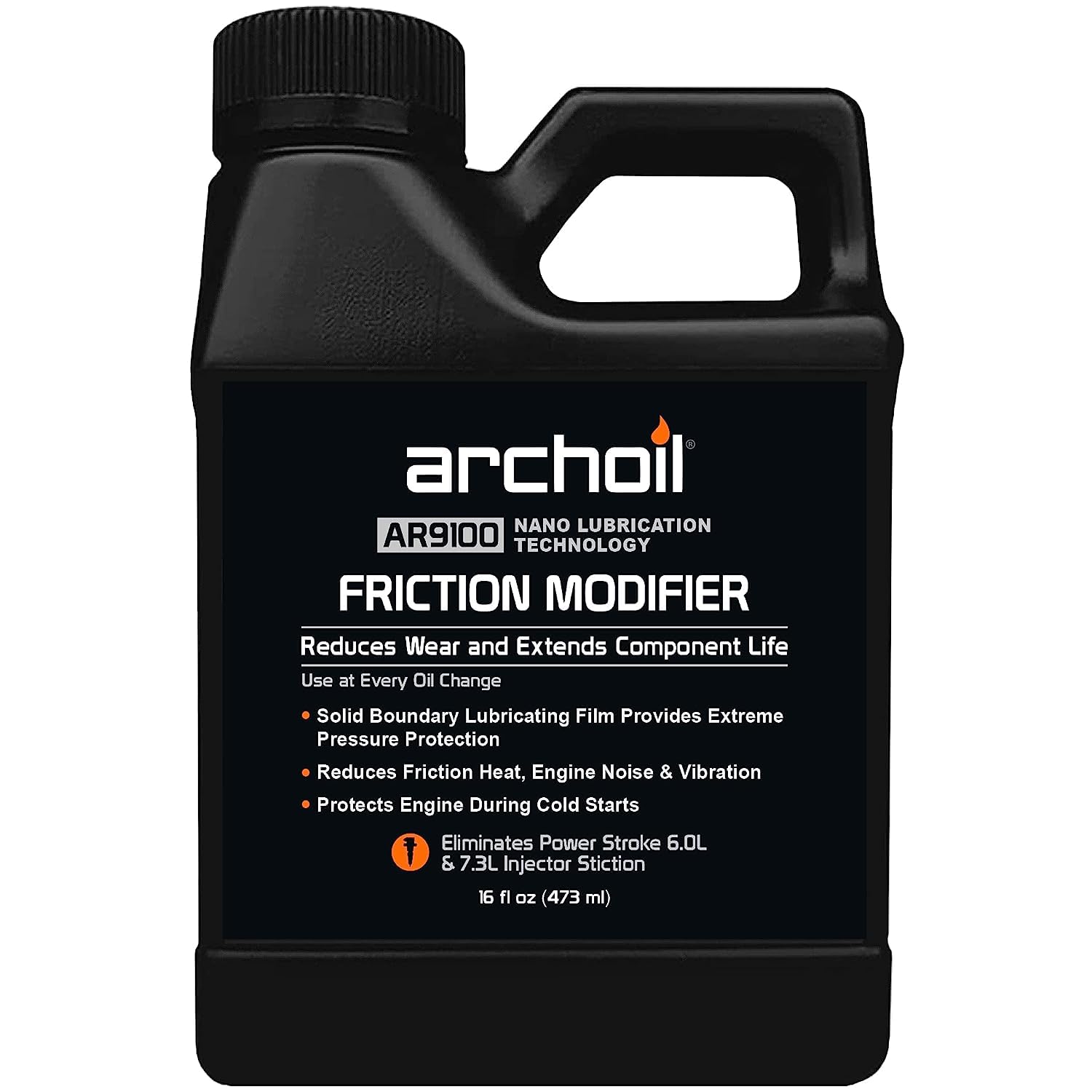 Archoil AR9100 Oil Additive for All Vehicles - 16oz, Enhances Cold Starts & Injector Performance