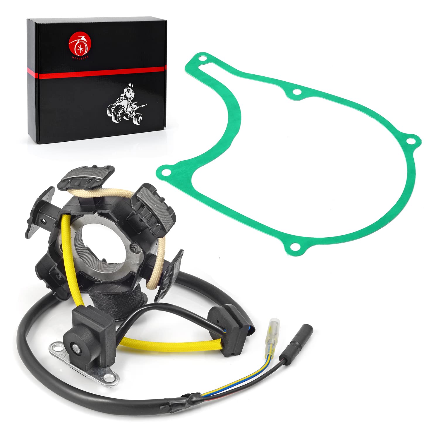 Stator Coil Gasket For Honda Xr100 Xr100R Crf100 Crf100F 1992-2013 11394-Kn4-750 31120-Kn4-751