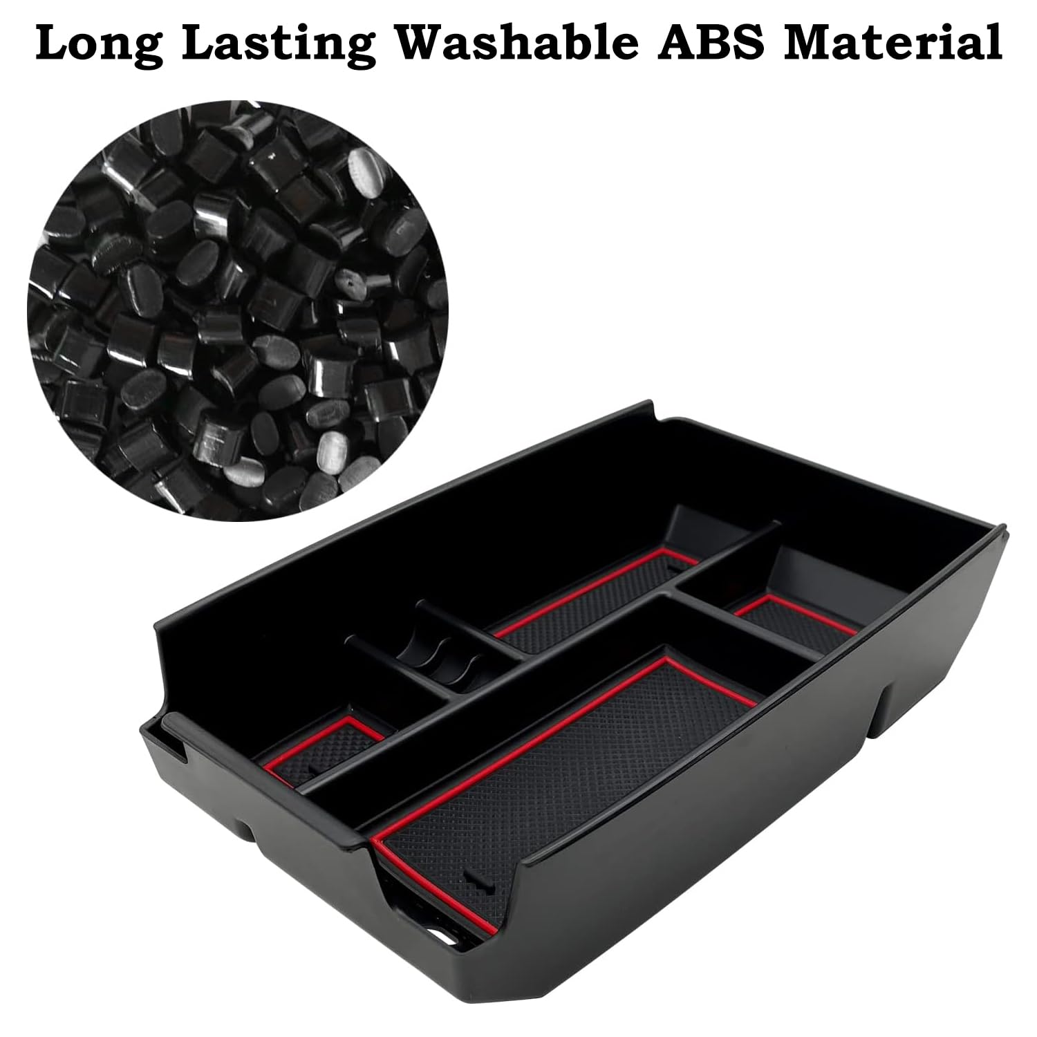Evtime Center Console Organizer Interior Storage Box Fits For Ford Escape 2020 2021 2022 2023 2024 2025 And 2021 2022 2023 2024
