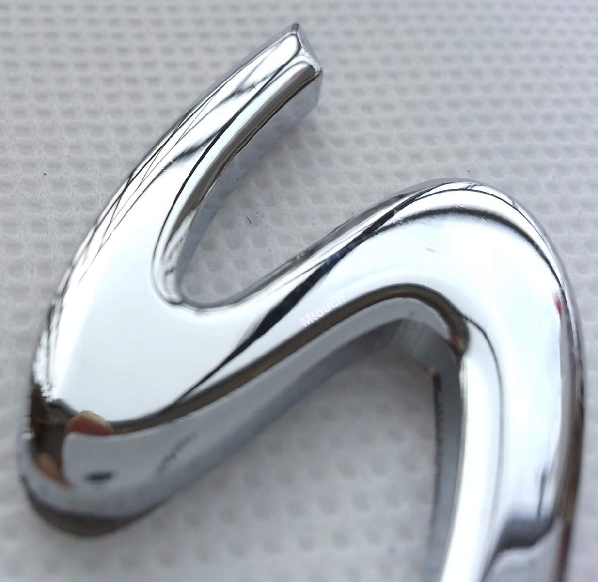 Zorratin Chrome S S Letter Rear Trunk Boot Lid Hatch Tailgate Emblem Badge For Porsche 911 Carrera 991 Panamera Boxster Macan Ca