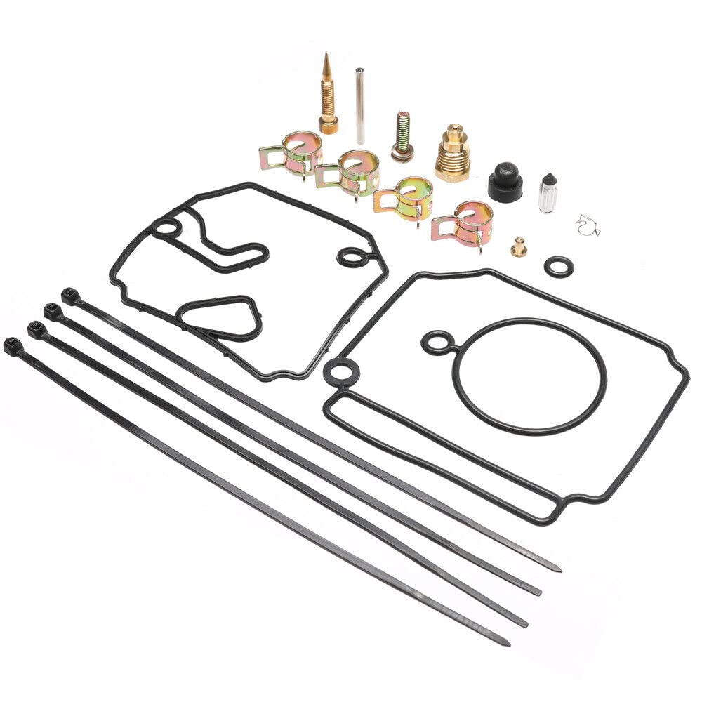 18-7768 Carburetor Repair Kit Replacement for 40-50HP 2-Stroke Outboards Carburetor Replaces 6H4-W0093-03-00 6H4-W0093-02-00 Sie