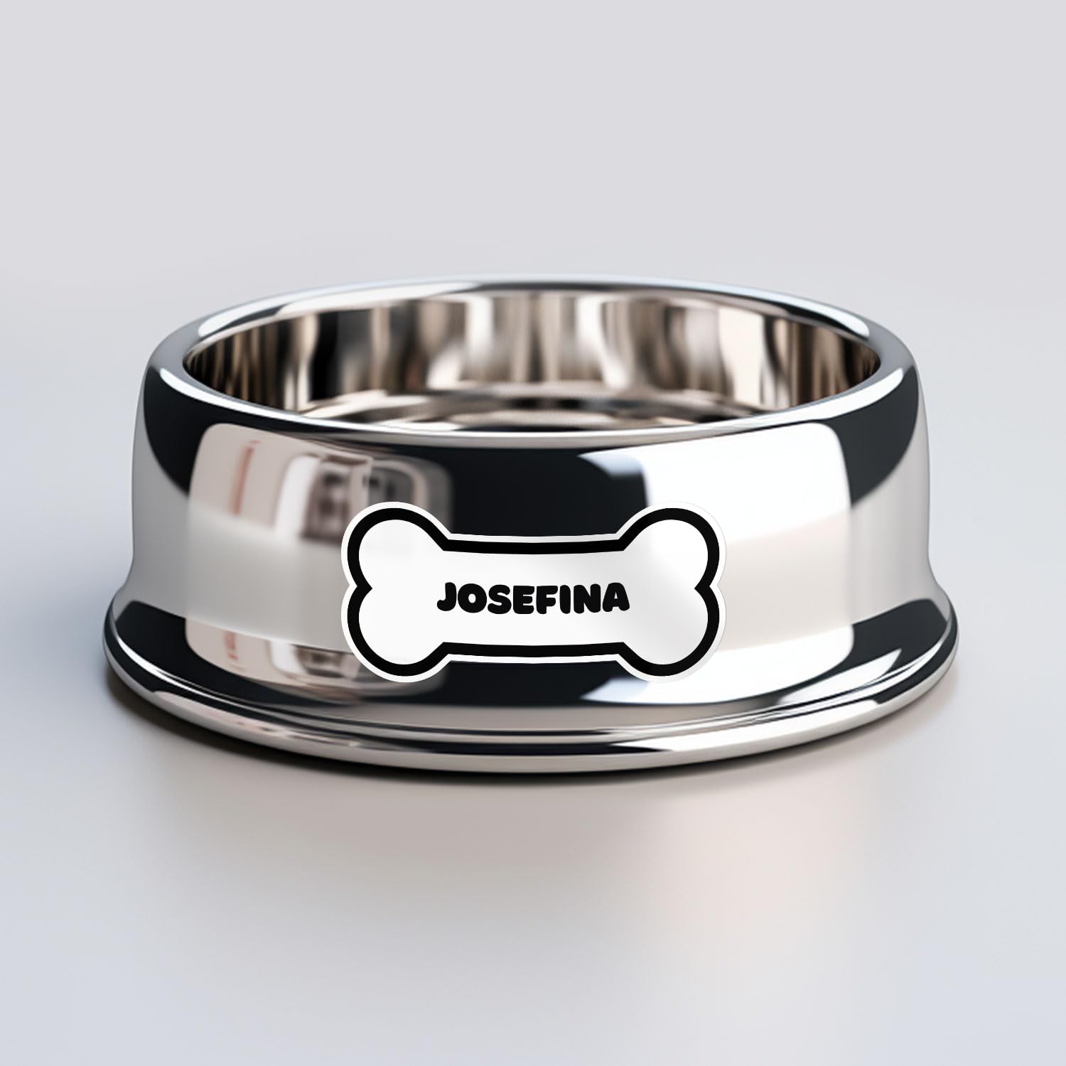 Josefina Dog Name Sticker - Waterproof Vinyl Decal For Car Bumper, Laptop, Water Bottle, Wall, And Window, Size - 5'' Longer Sid