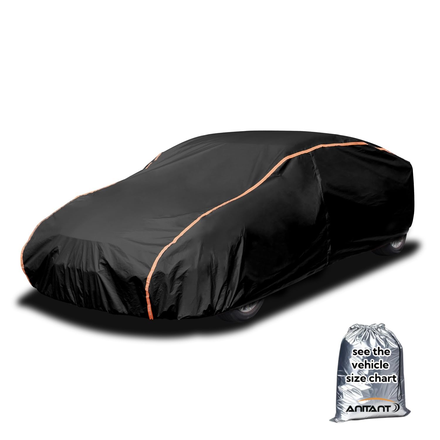 Lightweight Large Sedan Car Cover Full Outdoor Car Cover Waterproof All Weather For Automobiles Fit Sedan Chevrolet Caprice Buic