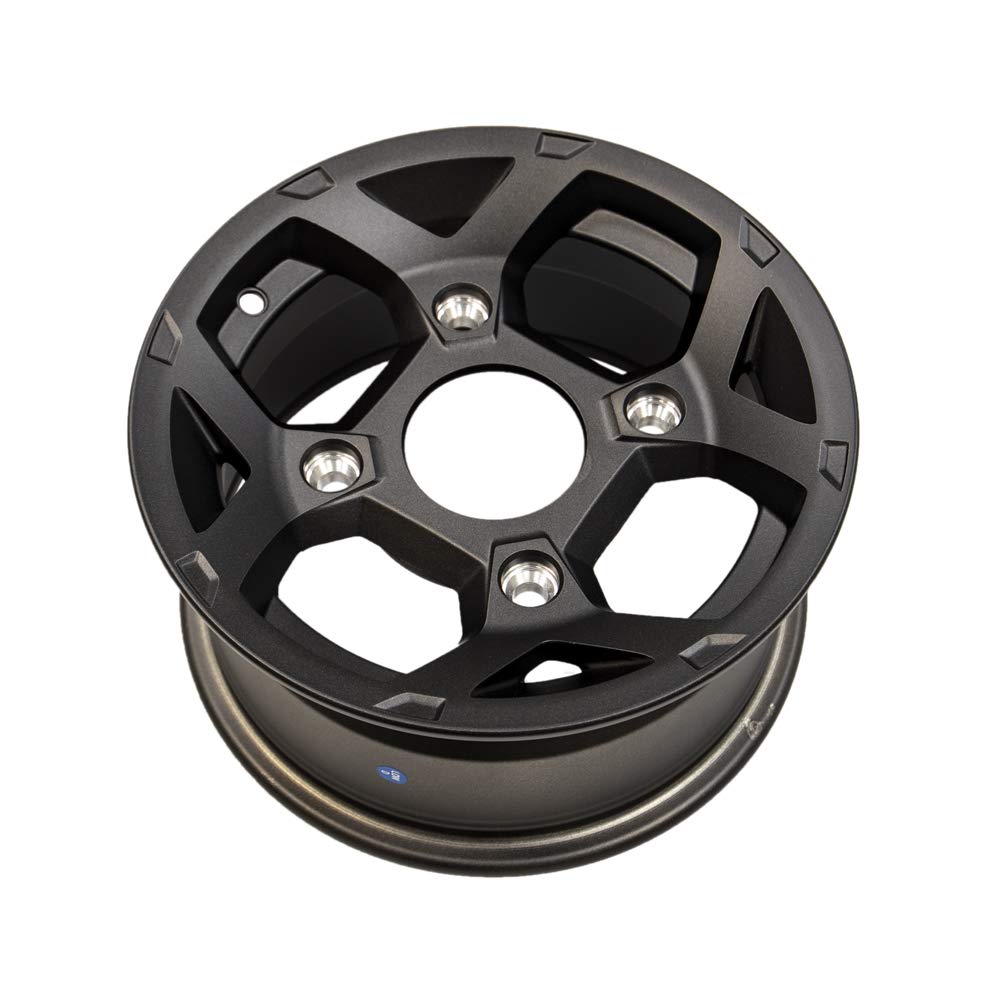 Polaris Rzr Front Rim, 12 In. X 6 In. Wide, 26.2 Offest, Flash Black, Genuine Oem Part 1522230-655, Qty 1