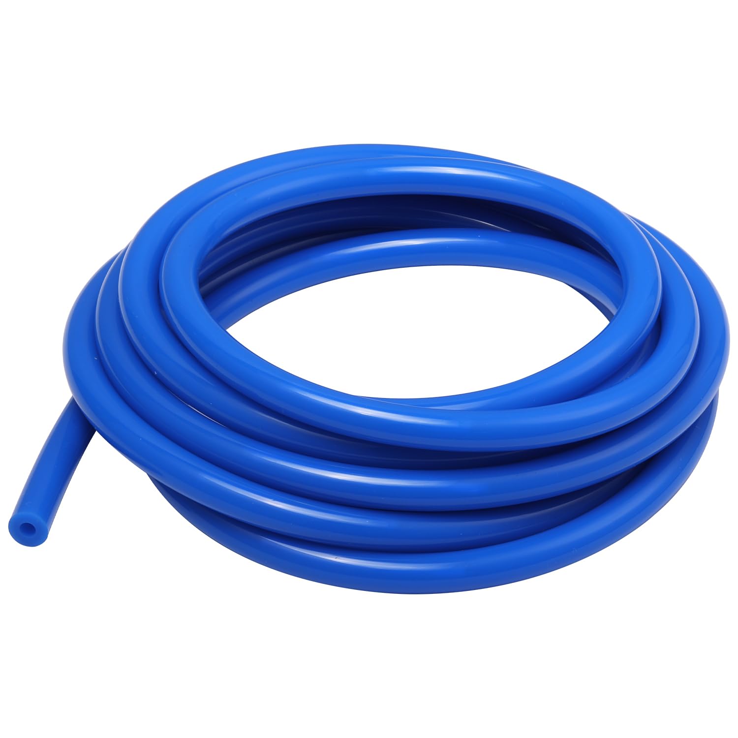 Podavelle 1/4'' 6mm ID Silicone Vacuum Hose Line Tubing 20FT Blue 130 PSI Maximum Pressure
