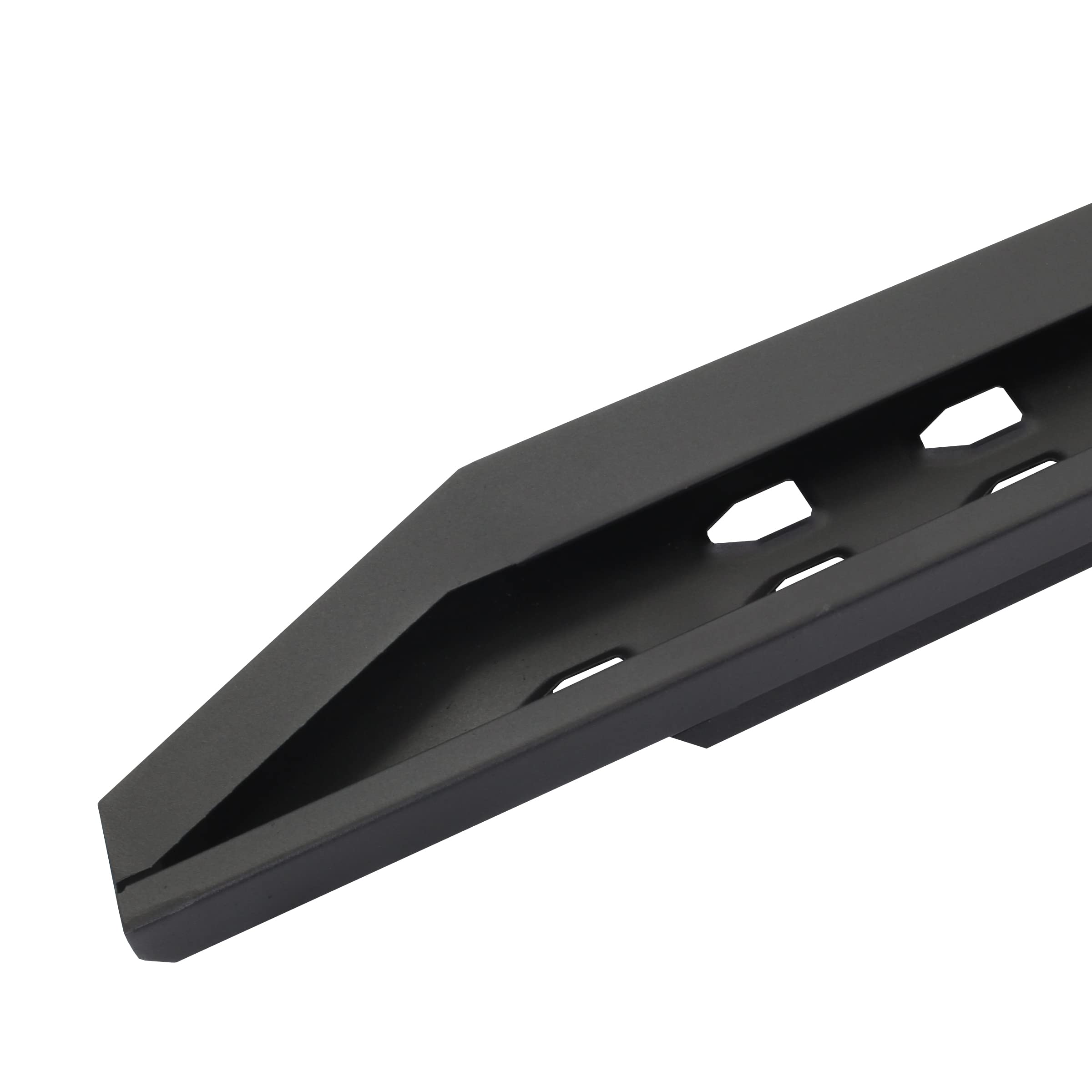 Go Rhino 69443687Spc Rb20 Slim Line Running Boards With Brackets Kit - Crew Max Only For Toyota 22-24 Tundra (Crew Cab Pickup)