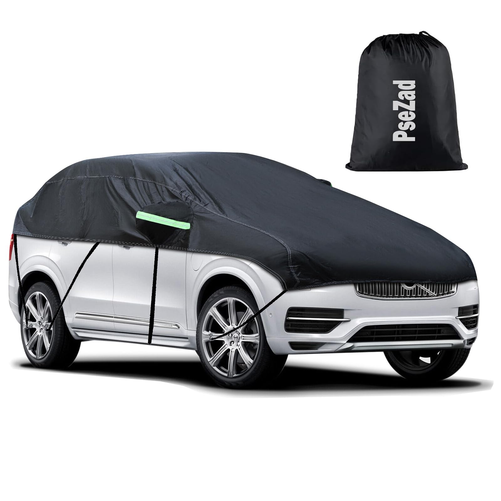 Universal Suv Mpvhalf Car Cover Waterproof All Weather, Hail Protector Car Body Covers Outdoor Indoor For All Season Windproof D