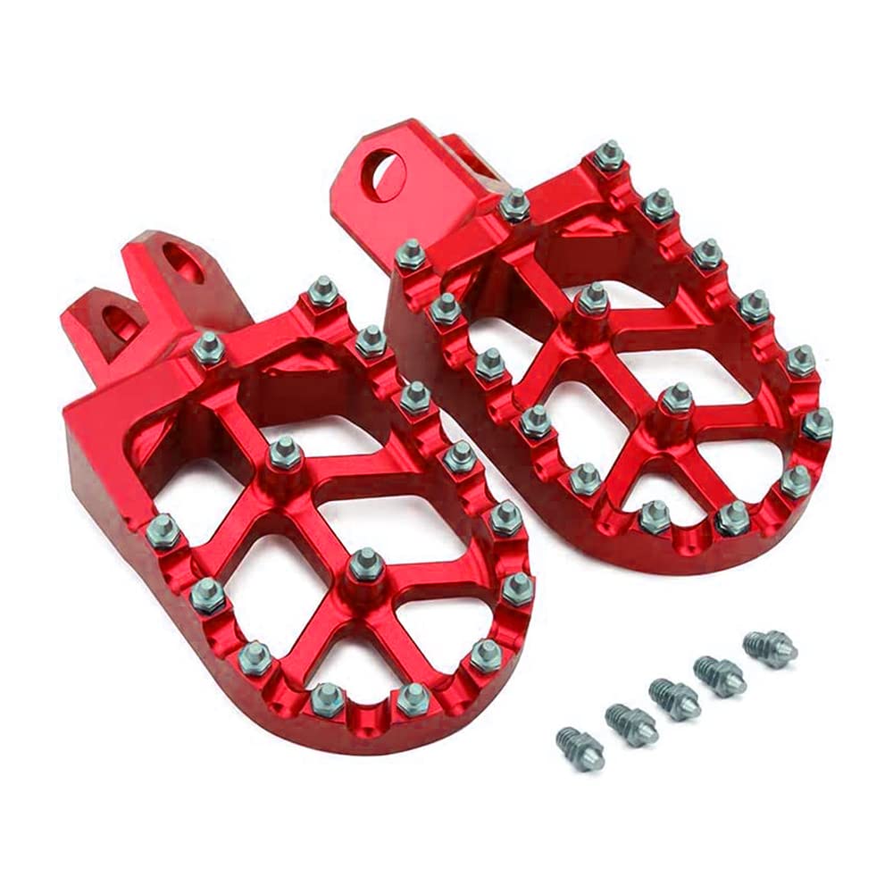 Anxin Dirt Bike Foot Pegs Cnc Footpegs Footrest Foot Pedals Rests For Drz400 2000-2004 Drz400E 2000-2007 Drz400S 2000-2019 Drz40
