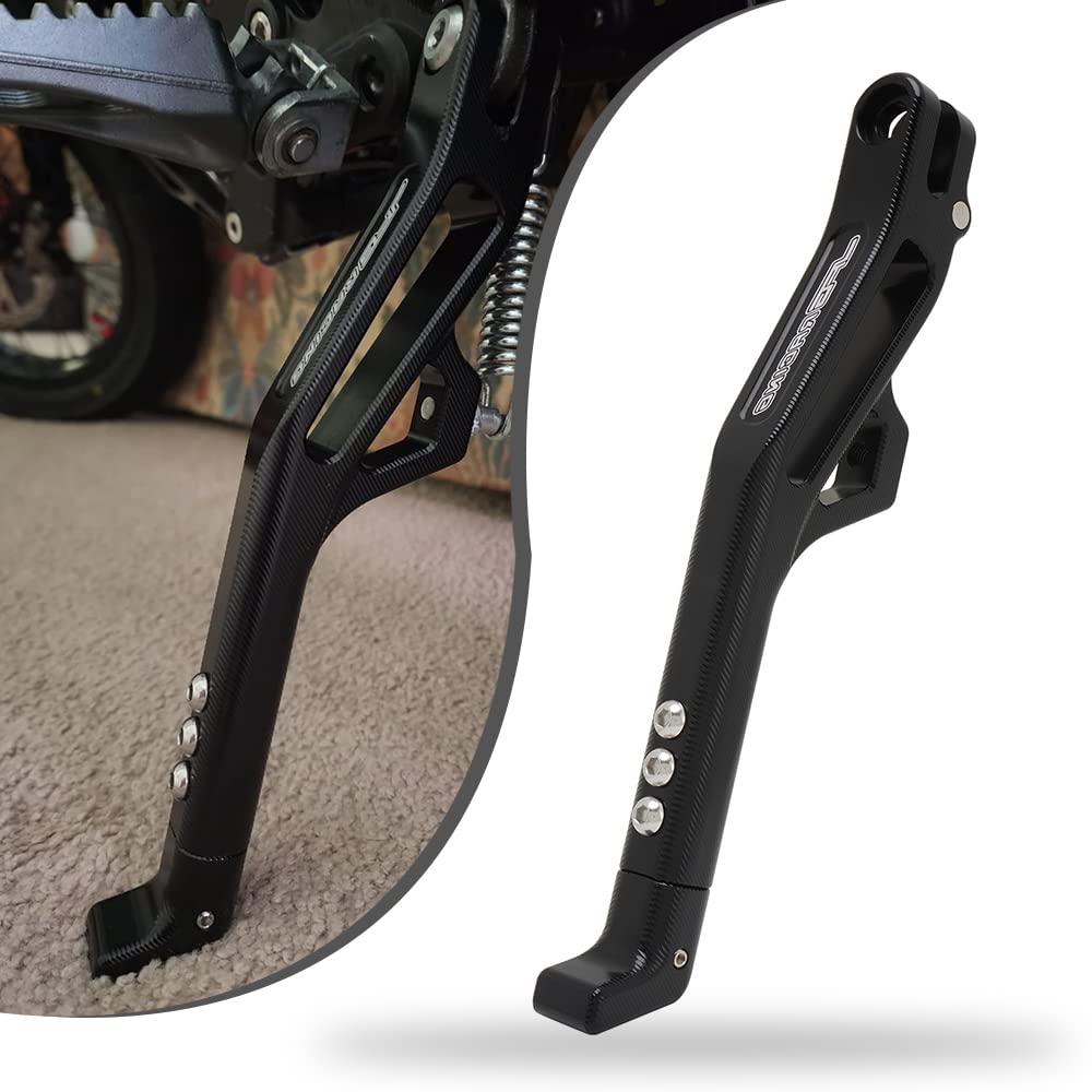 JFG RACING Kickstand for Surron Light Bee, CNC Foot Pegs Kick Stand for Electric Dirt Bike Surron Light Bee X/Surron Light Bee S