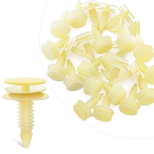 Gooacc 25 Front Door Trim Panel Retainers Clips Replaces For Gm 10153057 Chevy Buick Gmc Jimmy Pontiac Grand Prix 8Mm Hole - 25P