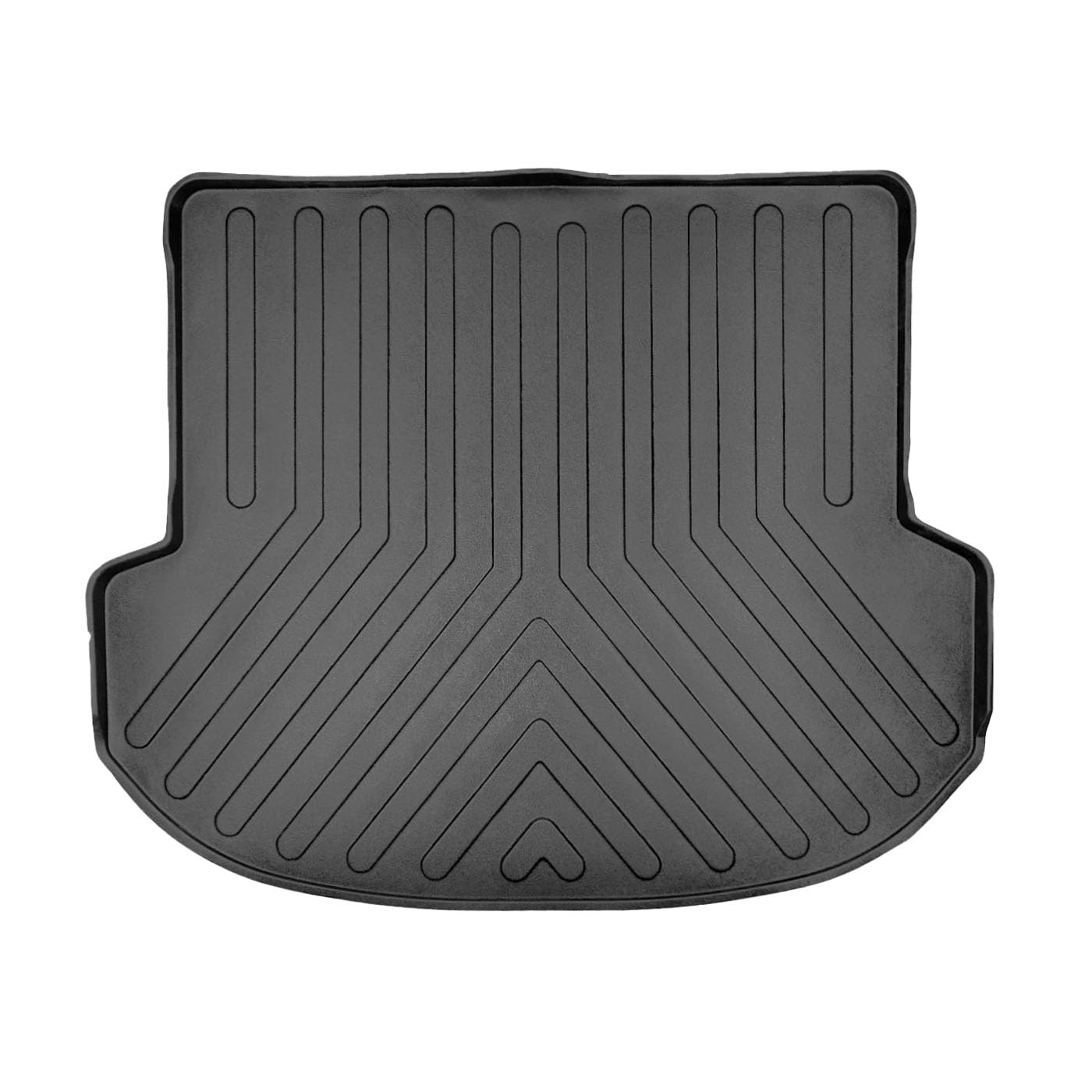 Hyundai Santa Fe 2021-2023 Cargo Liner 3D Custom Fit Heavy Duty All Weather Rubber Car Trunk Liners Waterproof Odorless Non-Slip