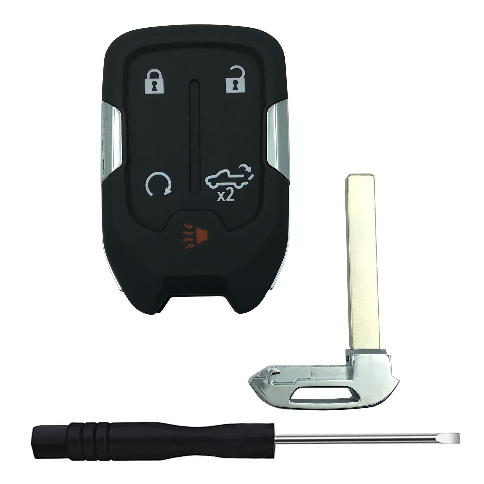Replacement Keyless Entry Remote Key Fob Shell Case For 2022 2021 2020 2019 Chevy Silverado And Gmc Sierra 1500 2500Hd 3500Hd Ca