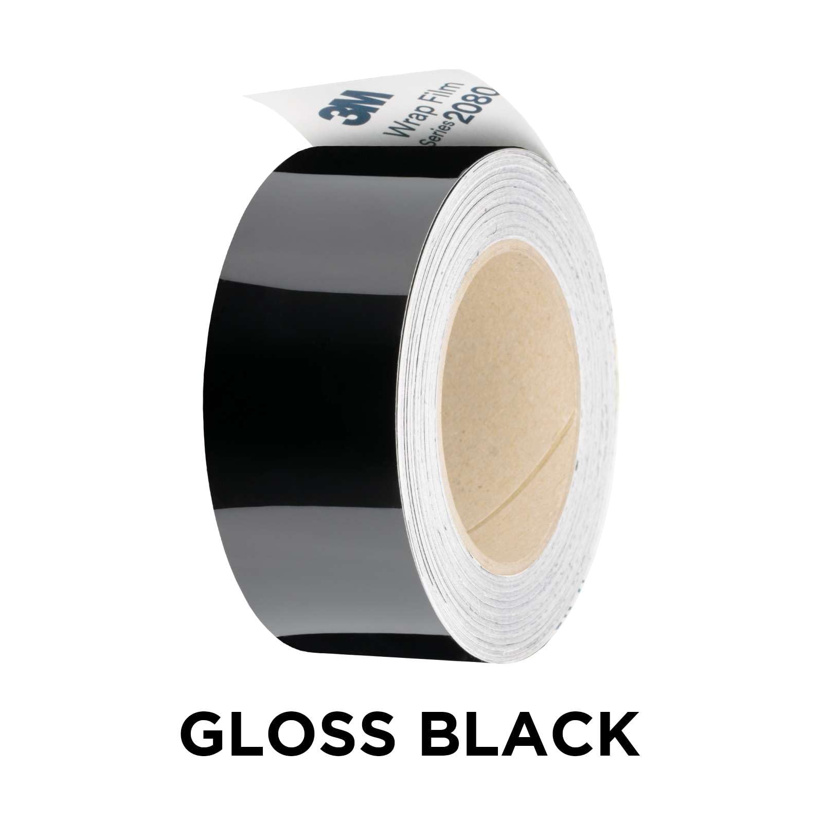2 Inches X 25 Feet 3M 1080 2080 Gloss Black Vinyl Wrap Kit For Black Out Chrome Delete Window Trim Door Trim Free Tool Kit