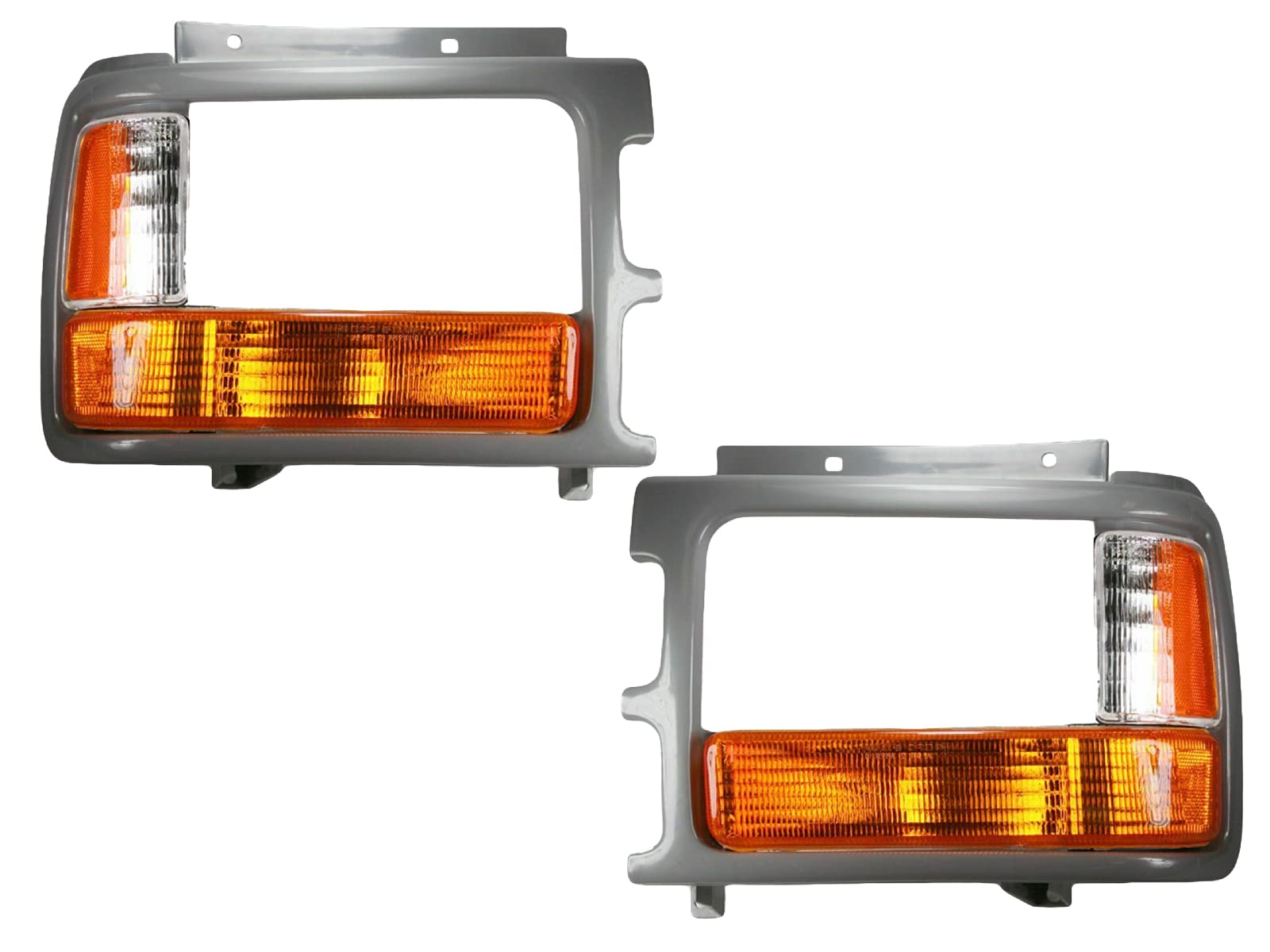 Auto Parts Avenue APA Replacement Paint to Match Grey Headlight Bezel for 1991-1996 Dakota with AERO Package Pair of Passenger R