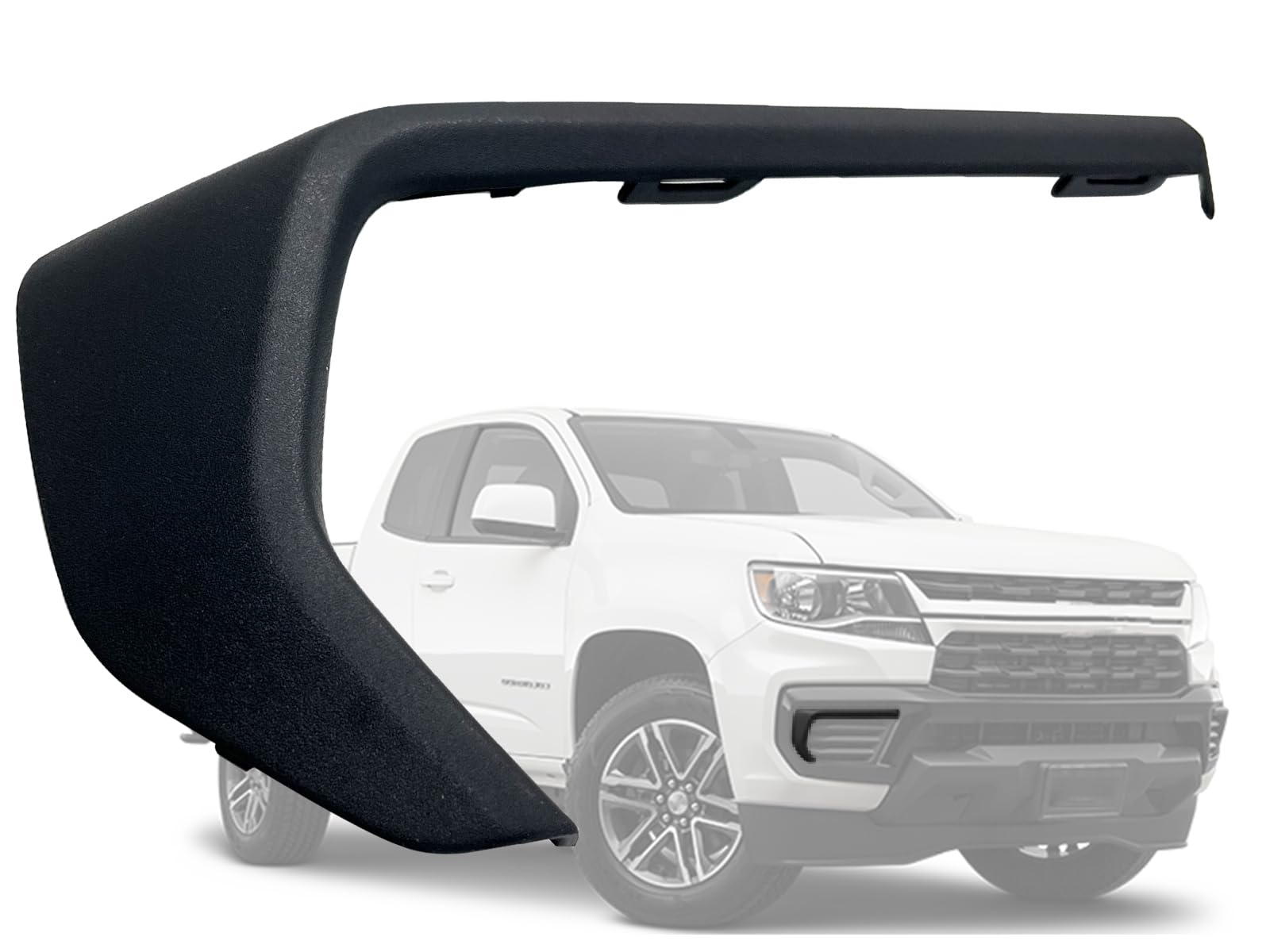 Auto Parts Avenue APA Replacement Fog Light Black Moulding Trim for 2021 2022 Colorado LT WT Z71 Passenger Right Side GM1047125 