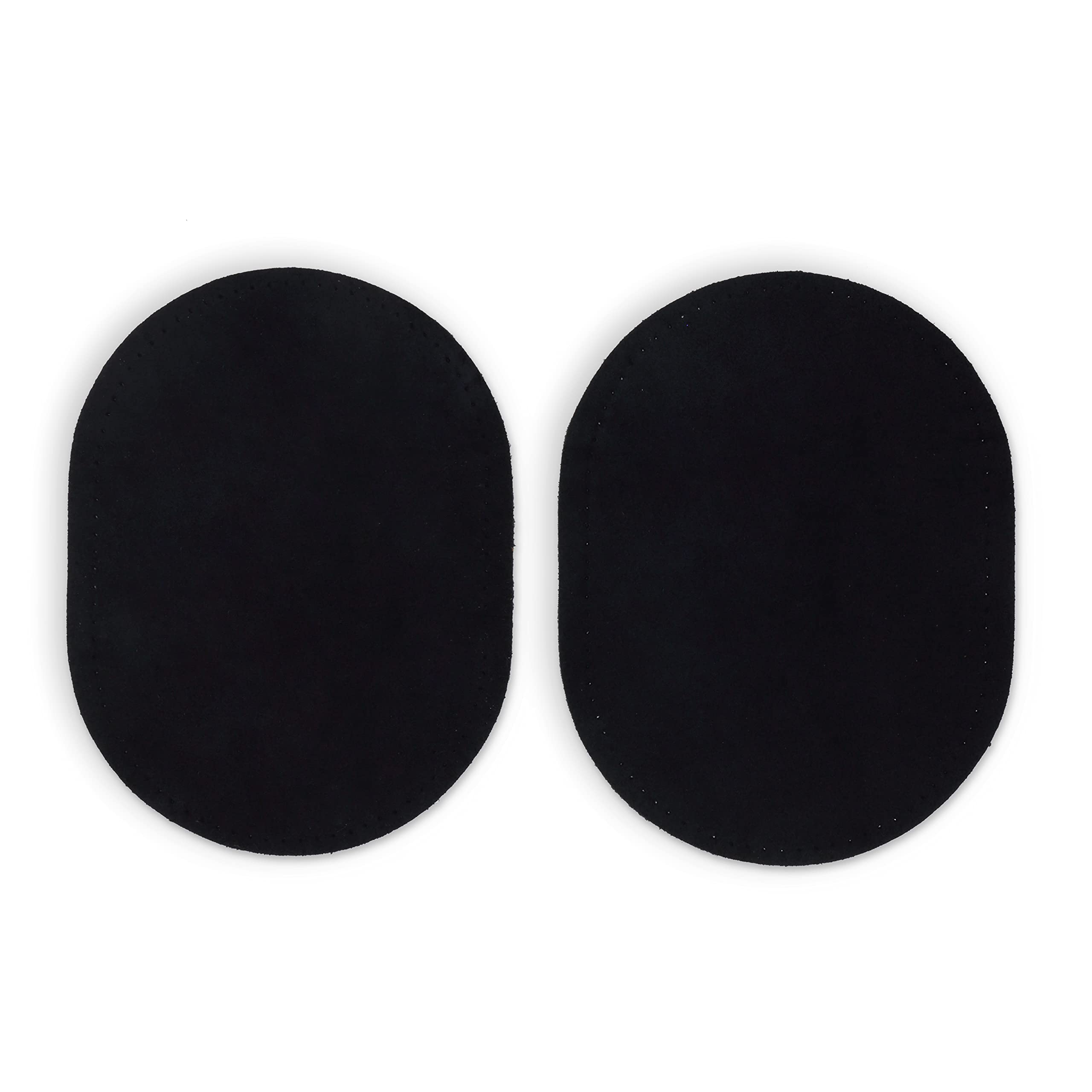 Dritz Suede Elbow Patches, Navy, 4-3/4 x 6-1/2-Inch, Model 55230-3, 2-Count